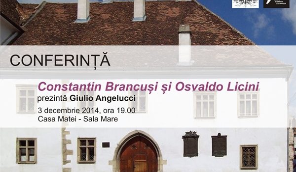  Conferenza Constantin Brancusi e Osvaldo Licini